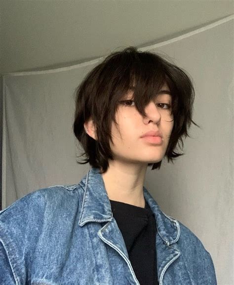 androgynous haircuts for guys|non binary haircuts fluffy.